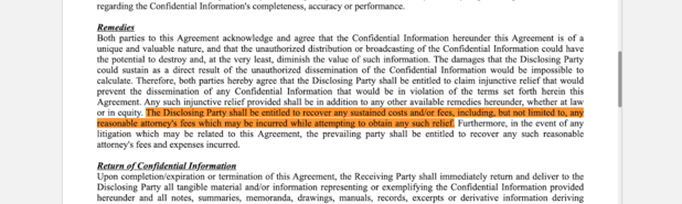 Non-Disclosure Agreement for App Development